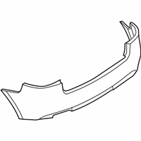 Audi A3 Bumper - 8P4-807-303-G-GRU Bumper Cover