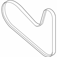 Audi Drive Belt - 04L-260-849-AB Serpentine Belt