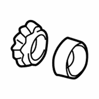 Audi 80 Wheel Bearing - 311-405-625-N Inner Wheel Bearing