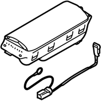 Audi Air Bag - 8P4-880-202 Passenger Inflator Module