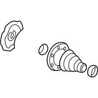 Audi CV Joint Boot - 1K0-498-201 Inner Boot
