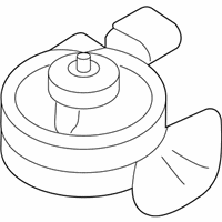 Audi Horn - 8E0-951-221-D Lower Note Horn