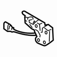 Audi Hood Latch - 8P0-823-509-D Lock & Switch