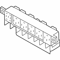 Audi 100 Fuse Box - 4A0-941-822 Relay & Fuse Plate