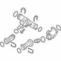 Audi Thermostat - 04L-121-026-AH Thermostat Housing