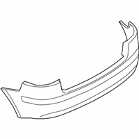 Audi A3 Bumper - 8P4-807-303-GRU Bumper Cover