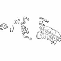 Audi A3 Turbocharger - 06F-145-701-H Exhaust Manifold