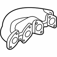 Audi A4 Exhaust Manifold - 058-253-033-E Exhaust Manifold