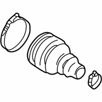Audi 100 CV Joint Boot - 431-498-203-C Outer Boot