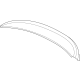 Audi 89E-827-933-GRU Spoiler Wing