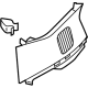 Audi 4KE-867-245-2O9 Rear Pillar Trim