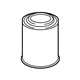 Audi 8W0-412-137-C Dust Shield