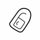 Audi 8F0-853-107-B Side Trim Lower Retainer