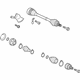 Audi 4N0-501-203-C Axle Assembly