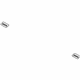 Audi 4E0-819-623-4PK Lower Grille