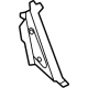 Audi 89E-809-249 Front Reinforcement
