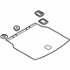Audi 4H0-863-463-P-9X7 Floor Cover