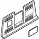 Audi 4H0-863-721-BD-9X7 Partition Panel