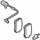Audi 4G0-698-451-K Brake Pads