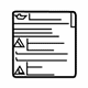 Audi 701-010-090-H Caution Label