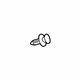 Audi 8N8-868-307 Front Shield Rivet
