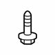 Audi N-908-555-01 Wheel Flare Screw