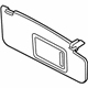 Audi 8J8-857-551-J-7C0 Sunvisor