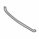 Audi 4M0-837-717-C Front Weatherstrip