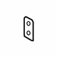 Audi 4M0-837-903-A Plate Cover