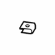 Audi N-912-352-01 Reinforcement Beam Retainer Nut