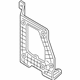 Audi 4N0-907-348-A Amplifier Mount Bracket