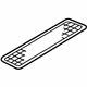 Audi 8E5-035-405-A-1YE Speaker Trim Panel