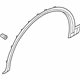 Audi 80A-853-717-J-GRU Wheel Opening Molding