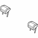 Audi 8W0-885-901-A-38M Headrest, Outer