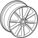 Audi 8W0-601-025-BD Wheel, Alloy