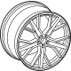 Audi 8W0-601-025-DH Wheel, Alloy