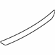 Audi 8T0-807-833-01C Cover Molding
