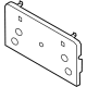 Audi 4M8-807-287-9B9 License Bracket