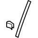Audi 8W8-837-151 Weatherstrip On Body Bracket