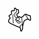 Audi 8N0-823-509-J Lock