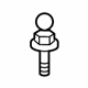 Audi 06E-103-164 Rear Cover Ball Stud