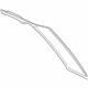 Audi 4D4-868-289-A-32P Upper Quarter Trim