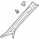 Audi 4K8-867-233-H-3FW Windshield Pillar Trim