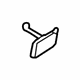 Audi 4B0-868-171-8C1 Windshield Pillar Trim Cap