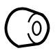 Audi WHT-007-957 Stabilizer Link Nut