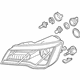 Audi 4G8-941-753-B Composite Headlamp