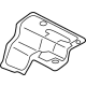 Audi 4K0-804-171-C Muffler Shield