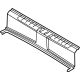 Audi 9J1-867-707-J-1E0 Upper Trim