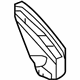 Audi 8V1-857-893 Passenger Air Bag Support