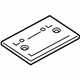 Audi 4G5-827-113-9B9 License Bracket